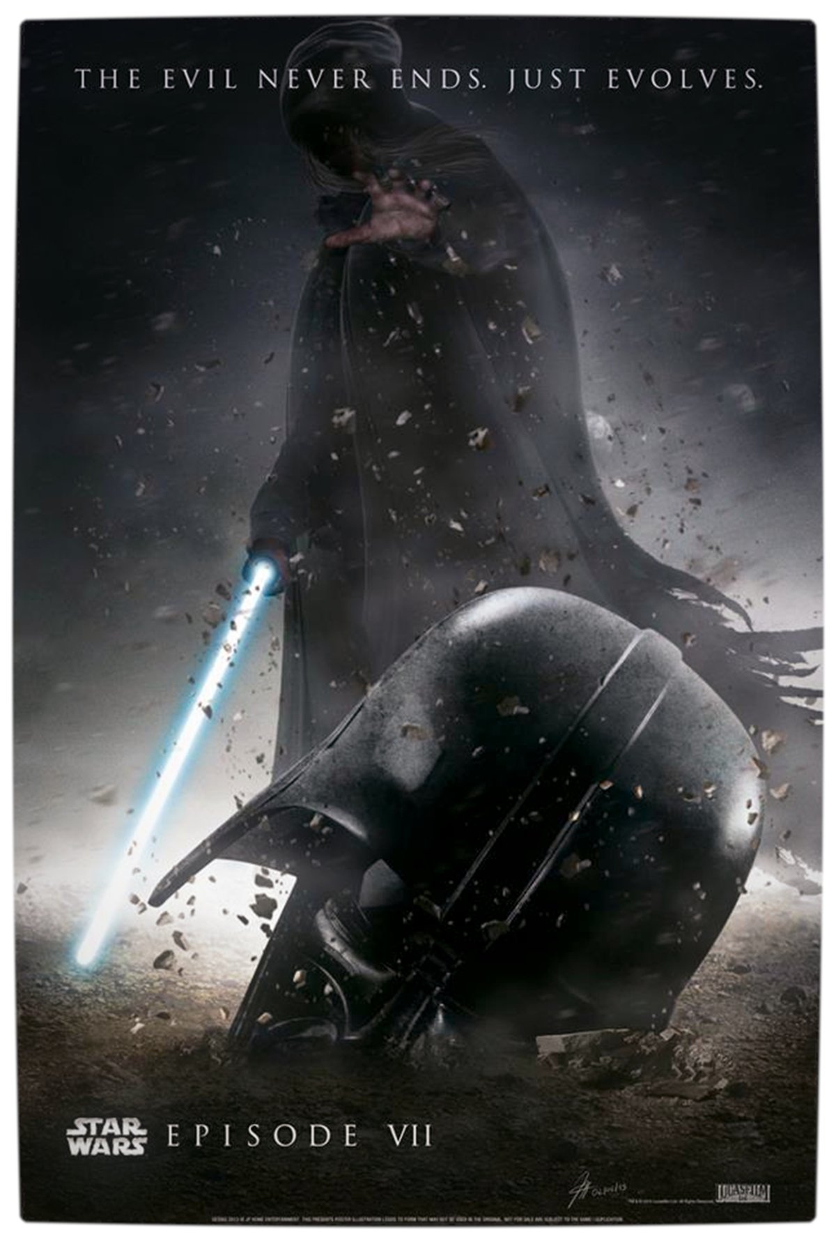 Star Wars Episode 7 Darth Vader Poster Fan Made