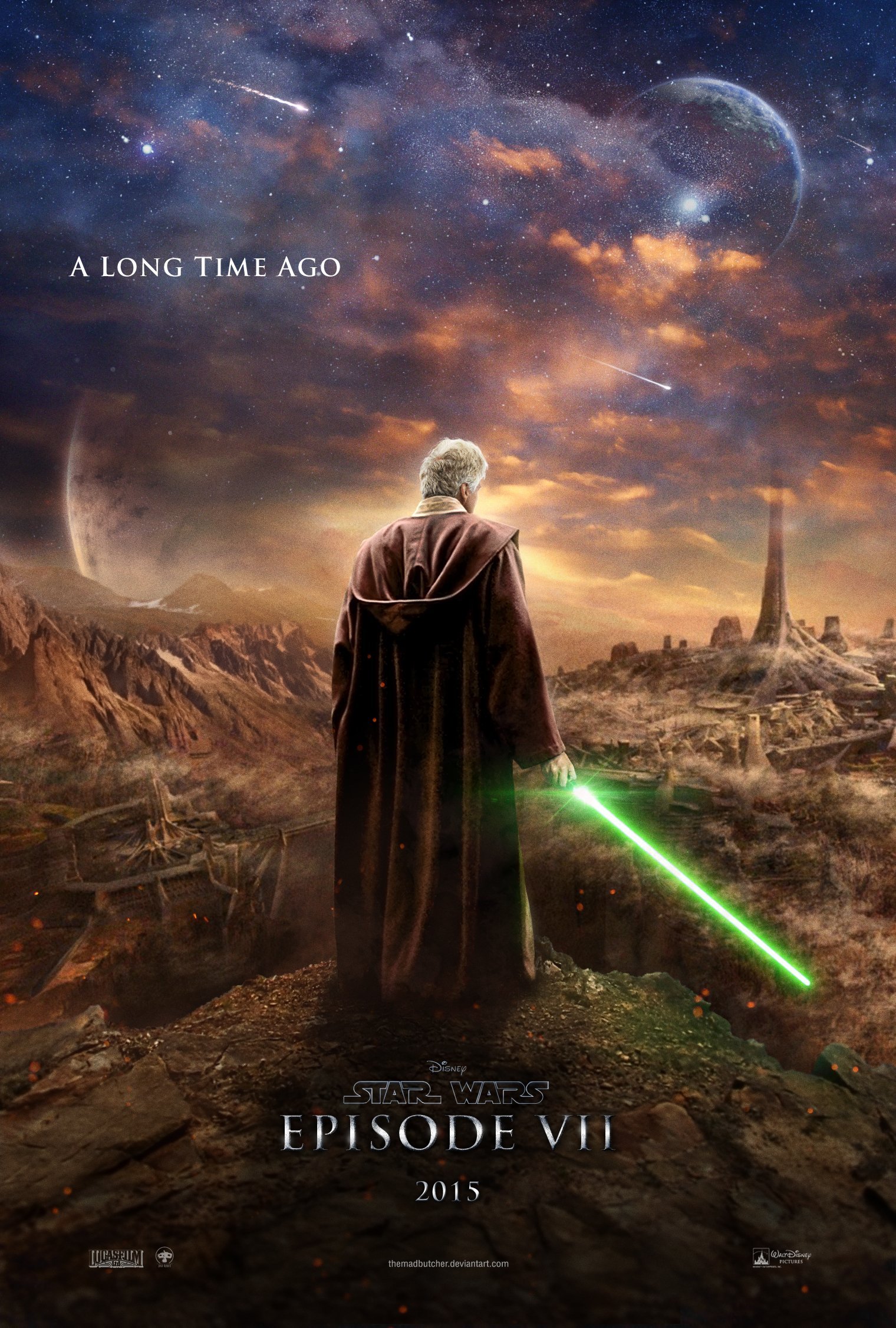Star Wars Episode 7 Jedi Poster Fan Made