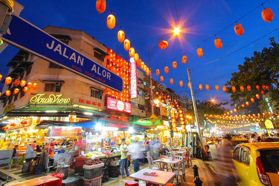 Jalan Alor Food Street