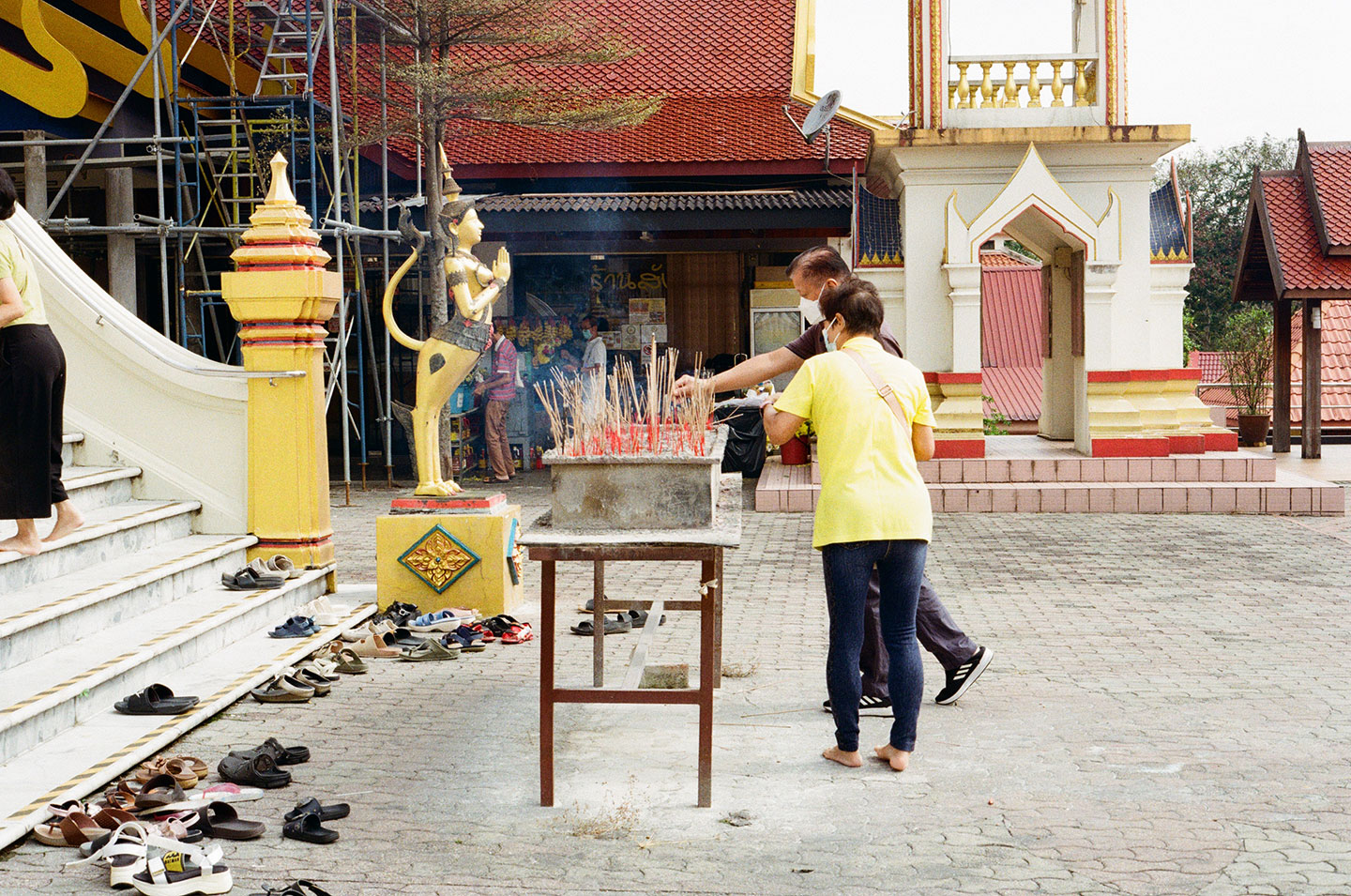 Wat Chetawan Shrine Main Entrance